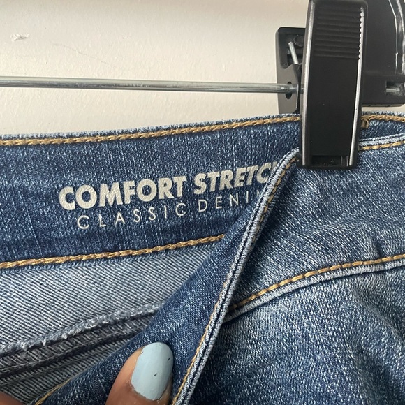 Natural Reflections Blue Flare Jeans - Picture 3 of 10